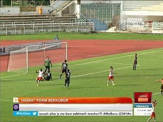 Liga Perdana: Hasrat PDRM berkubur