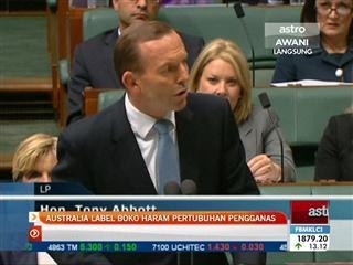 Australia label Boko Haram pertubuhan pengganas