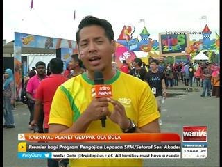 Hari ke-2 Karnival Planet Gempak Astro Ola Bola di P.Pinang, 2 petang