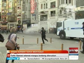 Turki: Angka korban terus meningkat