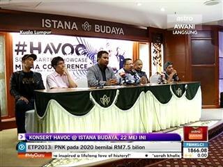 Konsert Havoc@Istana Budaya, 22 Mei ini
