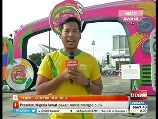 Planet Gempak Astro Ola Bola di Batu Kawan, 9 pagi