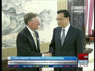 China komited teruskan reformasi ekonomi