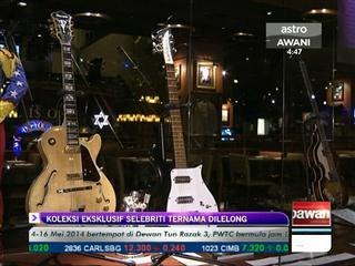 Koleksi eksklusif selebriti ternama dilelong