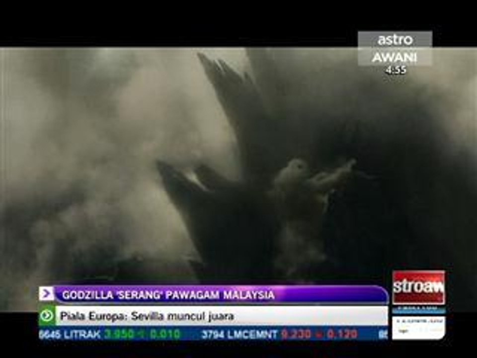 Godzilla 'serang' pawagam Malaysia