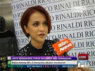 Sazzy aktif mengacara, fokus keluarga dan perniagaan