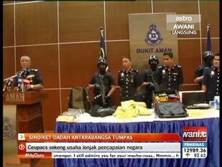 Sindiket dadah antarabangsa tumpas