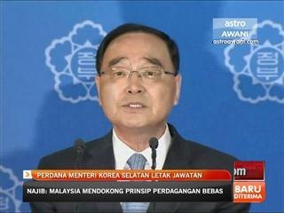 Perdana Menteri Korea Selatan letak jawatan