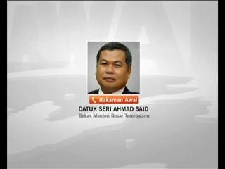 Reaksi bekas Menteri Besar Terengganu