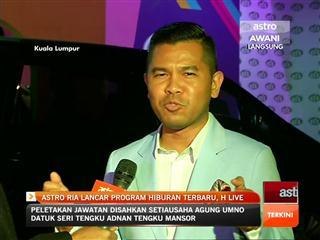 Astro Ria lancar program hiburan terbaru 'H Live'