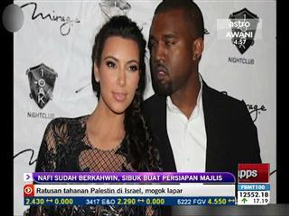 Kim Kardashian nafi sudah berkahwin, sibuk buat persiapan majlis