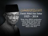 Belasungkawa Aziz Sattar