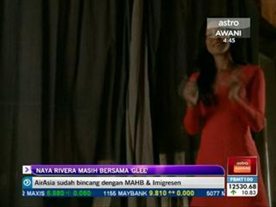 Naya Rivera masih bersama 'Glee'