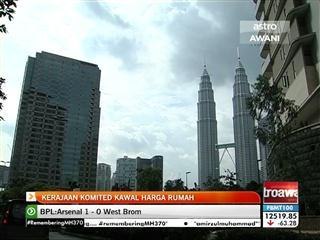 Kerajaan komited kawal harga rumah