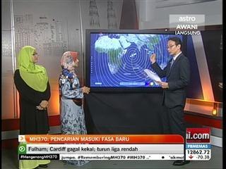 Agenda Awani: MH370 - Pencarian masuki fasa baru