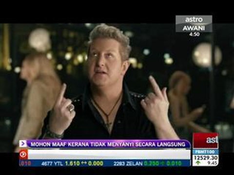 Rascal Flatts mohon maaf kerana tidak menyanyi secara langsung