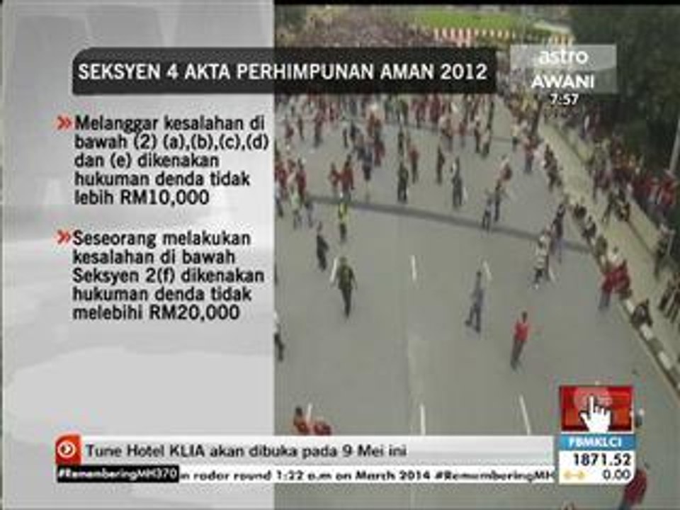 Seksyen 4 Akta Perhimpunan Aman 2012