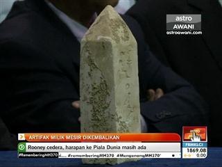 Artifak milik Mesir dikembalikan German