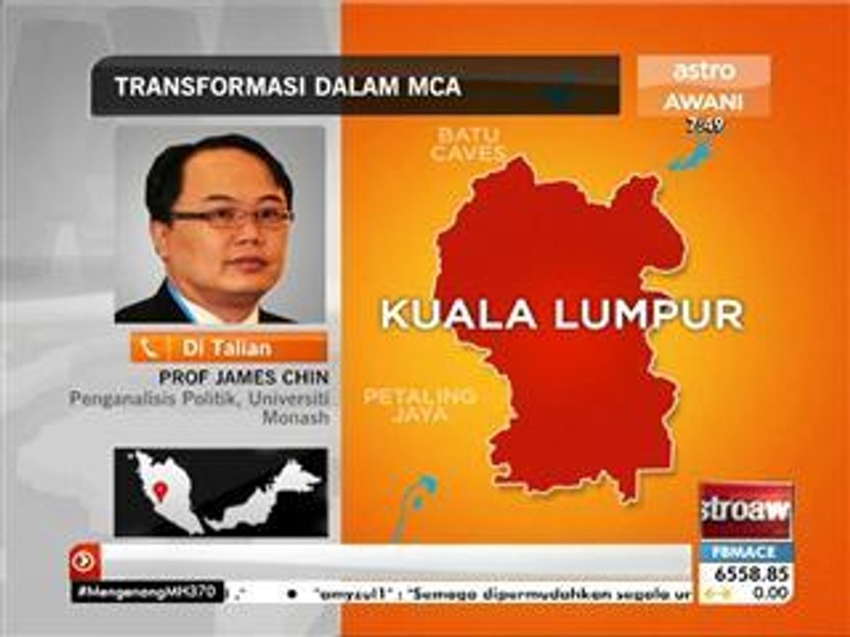Transformasi dalam MCA: Ulasan Prof. James Chin