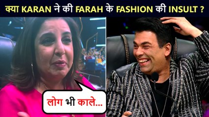 Karan Johar Makes Fun Of Farah Khan's PINK Fashion, Gets EPIC Reply | Toodles | Hunarbaaz
