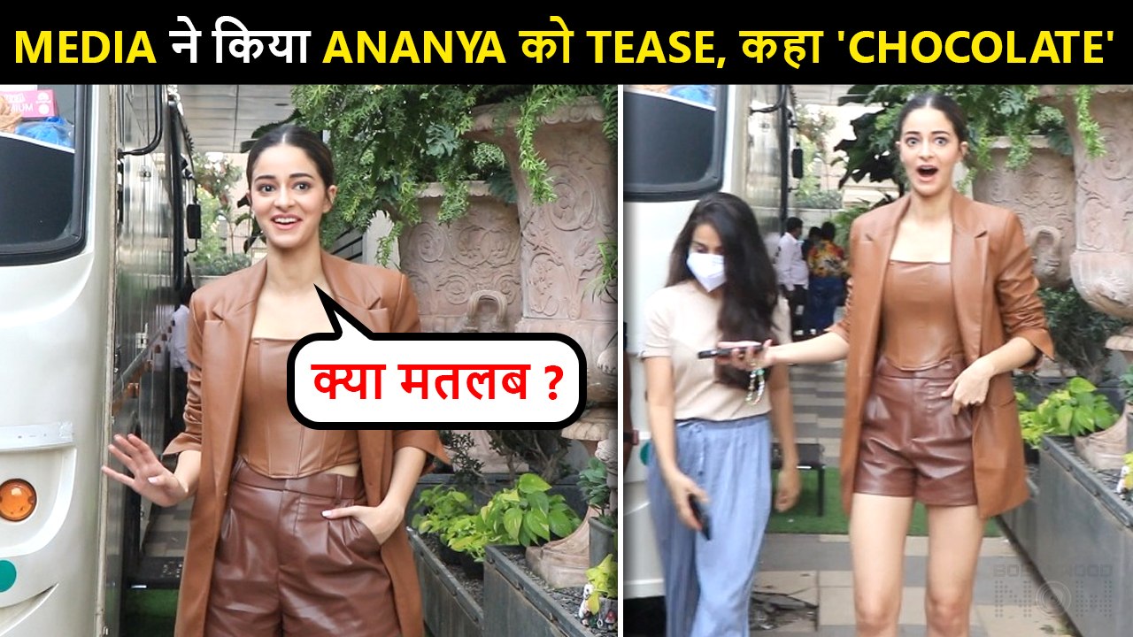 Ananya Panday Called "Chocolate" By Media, Actress Gives Epic Reaction, Asks About Gehraiyaan