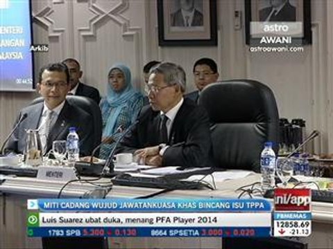 MITI cadang wujud jawatankuasa khas bincang isu TPPA