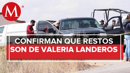 Fiscalía de Zacatecas confirma que restos encontrados son de Valeria Landeros