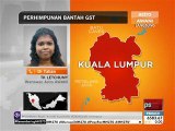 Bantah GST: Perkembangan di ibukota KLCC (5:00pm)