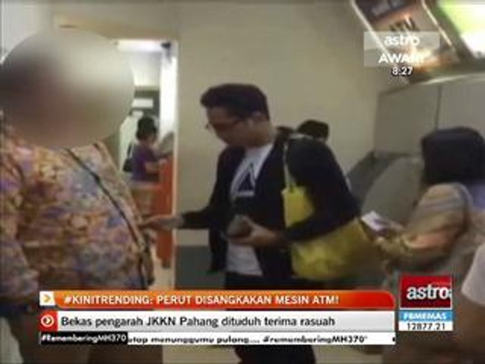 #kinitrending: Perut disangka mesin ATM!