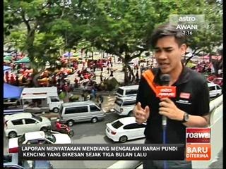 Bantah GST: Laporan di sekitar Masjid Negara (2:00pm)