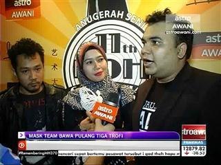 Mask Team bawa pulang tiga trofi