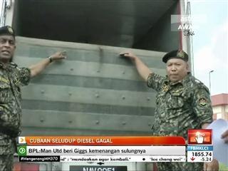 Cubaan seludup diesel gagal