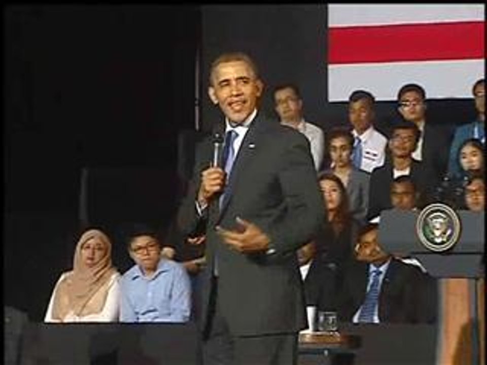 Erti kegembiraan buat Obama
