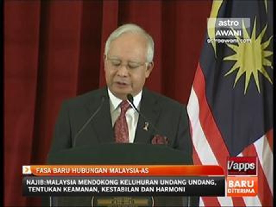 Fasa baru hubungan Malaysia - AS