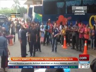 Wanita sempat tersenyum sebelum membunuh diri