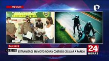 Policía evita que extranjeros roben costoso celular valorizado en S/.1,400