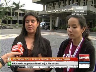 Golongan gen-y teruja berdialog dengan Obama