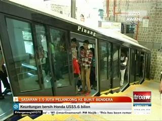 Sasaran 1.5 juta pelancong ke Bukit Bendera