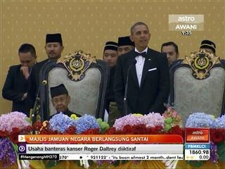Majlis jamuan negara berlangsung santai