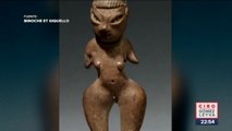 Por cuarta ocasión, subastan en París objetos arqueológicos de México