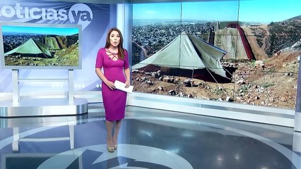 Continúan los campamentos militares en dos zonas de la valla fronteriza en Tijuana.