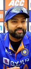 Rohit Sharma's statement on Virat kohli