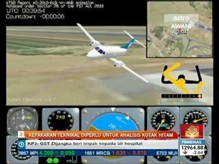 Kepakaran teknikal diperlukan untuk analisis kotak hitam