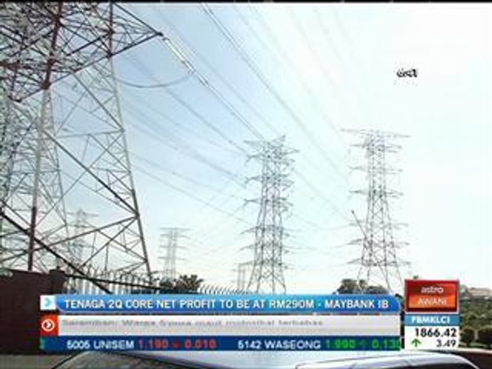 Tenaga 2Q core net profit to be at RM290M - May...