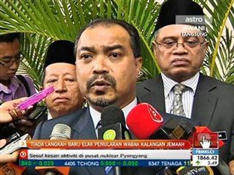 Tiada langkah baru elak penularan wabak kalangan jemaah