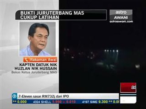 Bukti juruterbang MAS cukup latihan - Kapten Nik Huzlan Nik Hussain