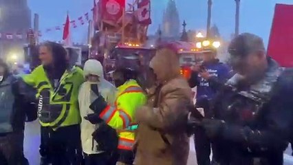 Canadians Sing "We Are The World" in Freezing Weather
