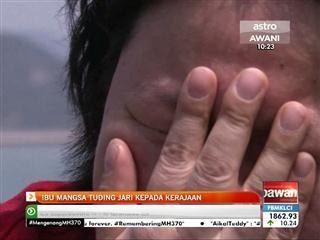 Ibu mangsa tuding jari kepada kerajaan