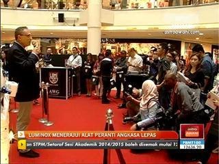 Luminox menerajui alat peranti angkasa lepas