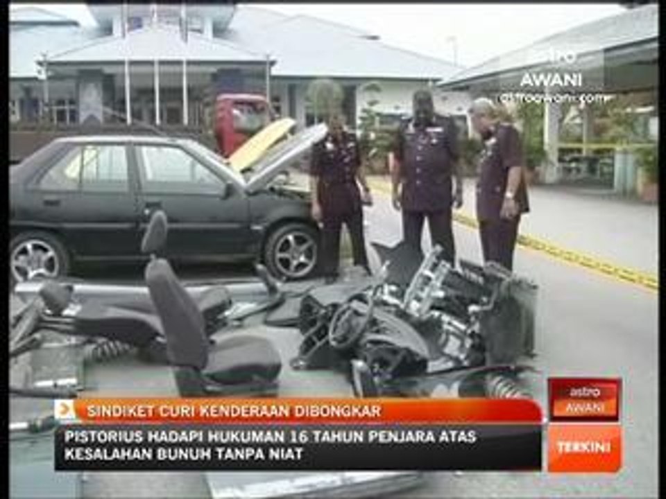 Sindiket curi kereta dibongkar